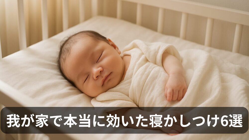 新米パパママ必見！赤ちゃんの寝かしつけで本当に効果があった6つの方法